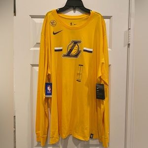 Lakers shirt- authentic team gear